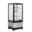 Maxx Cold MECR-31D 16 7/10" X-Series Self Service Countertop Refrigerated Display Case - (4) Levels, 120v thumbnail 4