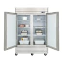 5O7O 54 1/5" Two Section Reach In Freezer, (2) Left/Right Hinge Solid Doors, 115v (MEF49) thumbnail 4