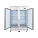 5O7O 54 3/16" Two Section Reach In Refrigerator, (2) Right/Left Hinge Solid Doors, 115v (MER49) thumbnail 3