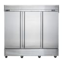 Maxx Cold MVF-72FDHC 81 1/5" V-Series Three Section Reach In Freezer, (3) Solid Doors, 115v thumbnail 2
