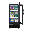 Maxx Cold MVMF12B 25" V-Series One Section Display Freezer w/ Swing Door - Bottom Mount Compressor, Black, 120v thumbnail 3