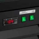 Maxx Cold MVMF12B 25" V-Series One Section Display Freezer w/ Swing Door - Bottom Mount Compressor, Black, 120v thumbnail 6