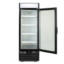 Maxx Cold MVMF23B 27" V-Series One Section Display Freezer w/ Swing Door - Bottom Mount Compressor, Black, 120v thumbnail 3
