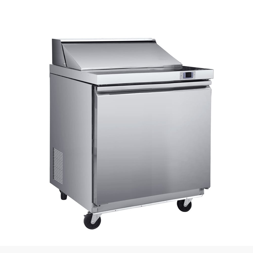 Maxx Cold MVR29MHC 29" V-Series Mega Top Sandwich/Salad Prep Table w/ Refrigerated Base, 115v