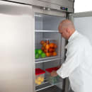 Maxx Cold MVR-49FDHC 54 1/5" V-Series Two Section Reach In Refrigerator, (2) Left/Right Hinge Solid Doors, 115v thumbnail 8