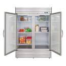 Maxx Cold MVR-49GDHC 54 1/5" V-Series Two Section Reach In Refrigerator, (2) Left/Right Hinge Glass Doors, 115v thumbnail 6