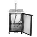 Maxx Cold MXBD24-1BHC 23 3/10" X-Series Kegerator Beer Dispenser w/ (1) Keg Capacity - (1) Column, Black, 120v thumbnail 3