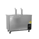 Maxx Cold MXBD48-1SHC 47 1/2" X-Series Kegerator Beer Dispenser w/ (2) Keg Capacity - (1) Column, Stainless, 120v thumbnail 4