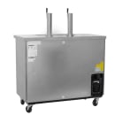 Maxx Cold MXBD48-2SHC 47 1/2" X-Series Kegerator Beer Dispenser w/ (2) Keg Capacity - (2) Columns, Stainless, 120v thumbnail 4