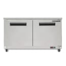 Maxx Cold MXCF60UHC 60 3/8" X-Series Undercounter Freezer w/ (2) Sections & (2) Doors, 120v thumbnail 2