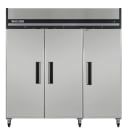 Maxx Cold MXCF-72FDHC 81" X-Series Three Section Reach In Freezer, (3) Solid Doors, 120v thumbnail 2