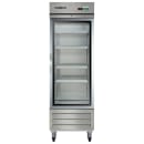 Maxx Cold MXCR-23GDHC 29 9/10" X-Series One Section Reach In Refrigerator, (1) Right Hinge Glass Door, 120v thumbnail 2
