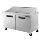 Maxx Cold MXCR60MHC 61 1/5" X-Series Mega Top Sandwich/Salad Prep Table w/ Refrigerated Base, 120v thumbnail 2