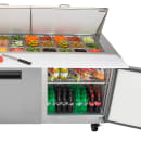 Maxx Cold MXCR72MHC 71 7/10" X-Series Mega Top Sandwich/Salad Prep Table w/ Refrigerated Base, 120v thumbnail 2