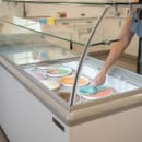 Maxx Cold MXDC-12 70" X-Series Mobile Ice Cream Dipping Cabinet w/ 22 Tub Capacity - White, 120v thumbnail 12