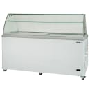 Maxx Cold MXDC-12 70" X-Series Mobile Ice Cream Dipping Cabinet w/ 22 Tub Capacity - White, 120v thumbnail 3