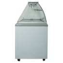 Maxx Cold MXDC-12 70" X-Series Mobile Ice Cream Dipping Cabinet w/ 22 Tub Capacity - White, 120v thumbnail 4