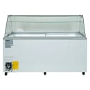 Maxx Cold MXDC-12 70" X-Series Mobile Ice Cream Dipping Cabinet w/ 22 Tub Capacity - White, 120v thumbnail 5
