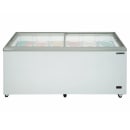 Maxx Cold MXDC-12 70" X-Series Mobile Ice Cream Dipping Cabinet w/ 22 Tub Capacity - White, 120v thumbnail 7