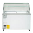 Maxx Cold MXDC-8 51 7/10" X-Series Mobile Ice Cream Dipping Cabinet w/ 14 Tub Capacity - White, 120v thumbnail 4