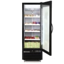 Maxx Cold MXGDM-30FBHC 27" X-Series One Section Display Freezer w/ Swing Door - Bottom Mount Compressor, Black, 120v thumbnail 7