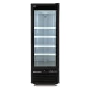 Maxx Cold MXGDM-30RBHC 27" X-Series One Section Glass Door Merchandiser - (1) Right Hinge Door, Black, 120v thumbnail 2