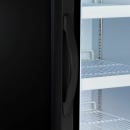 Maxx Cold MXM1-12FBHC 25" X-Series One Section Display Freezer w/ Swing Door - Bottom Mount Compressor, Black, 120v thumbnail 3
