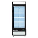 Maxx Cold MXM1-12FHC 25" X-Series One Section Display Freezer w/ Swing Door - Bottom Mount Compressor, White, 120v thumbnail 2