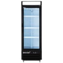 Maxx Cold MXM1-16FBHC 25" X-Series One Section Display Freezer w/ Swing Door - Bottom Mount Compressor, Black, 120v thumbnail 2