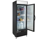 Maxx Cold MXM1-23FBHC 27" X-Series One Section Display Freezer w/ Swing Door - Bottom Mount Compressor, Black, 120v thumbnail 2