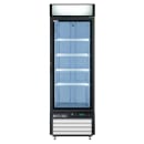 Maxx Cold MXM1-23FHC 27" X-Series One Section Display Freezer w/ Swing Door - Bottom Mount Compressor, White, 120v thumbnail 2