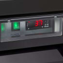 Maxx Cold MXM1-23RBHC 27" X-Series One Section Glass Door Merchandiser - (1) Right Hinge Door, Black, 120v thumbnail 6