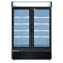 Maxx Cold MXM2-48FBHC 54" X-Series Two Section Display Freezer w/ Swing Doors - Bottom Mount Compressor, Black, 208-240v thumbnail 2