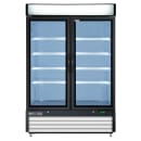 Maxx Cold MXM2-48FHC 54" X-Series Two Section Display Freezer w/ Swing Doors - Bottom Mount Compressor, White, 208-240v thumbnail 2