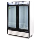 Maxx Cold MXM2-48FHC-ICE 48" X-Series Indoor Ice Merchandiser w/ (117) 8 lb Bag Capacity - Glass Door, White, 120v thumbnail 3