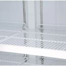 Maxx Cold MXM2-48RSHC 54" X-Series Two Section Glass Door Merchandiser - (2) Sliding Doors, White, 120v thumbnail 3