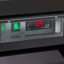 Maxx Cold MXM3-72FBHC 81" X-Series Three Section Display Freezer w/ Swing Doors - Bottom Mount Compressor, Black, 208-230v thumbnail 6