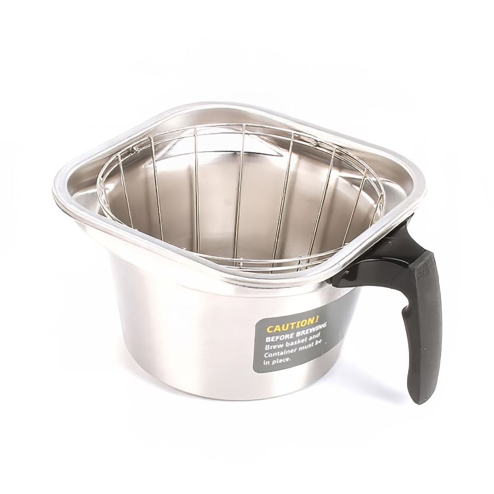 Fetco B001280B1 Brew Basket for XTS™ & Extractor® V+™ Brewers - 16" x 6", Stainless Steel