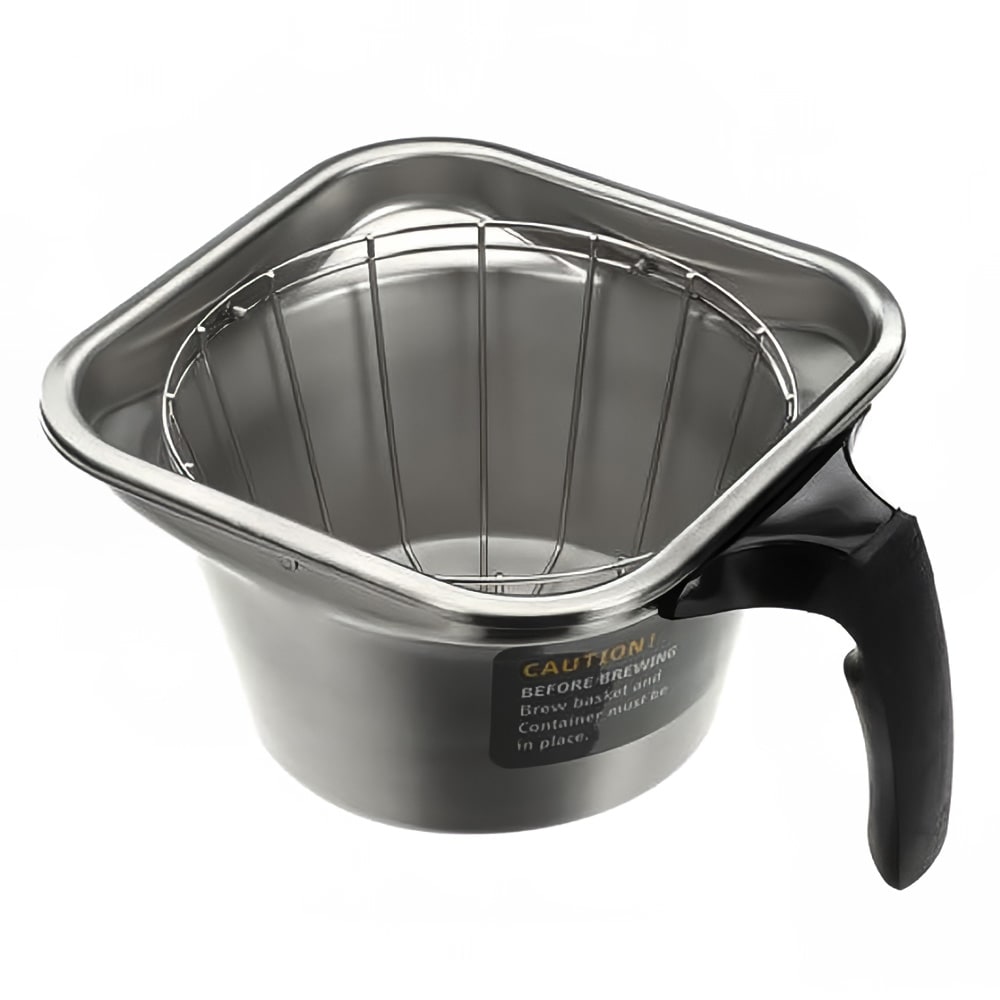 Fetco B003218B1 Brew Basket for XTS™ & Extractor® V+™ Brewers - 13" x 5", Stainless Steel