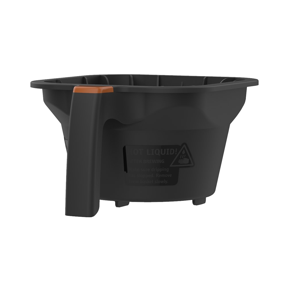 Fetco B014218BN2 Brew Basket w/ Brown Insert for XTS™ & Extractor® V+™ Brewers - 13" x 5", Plastic