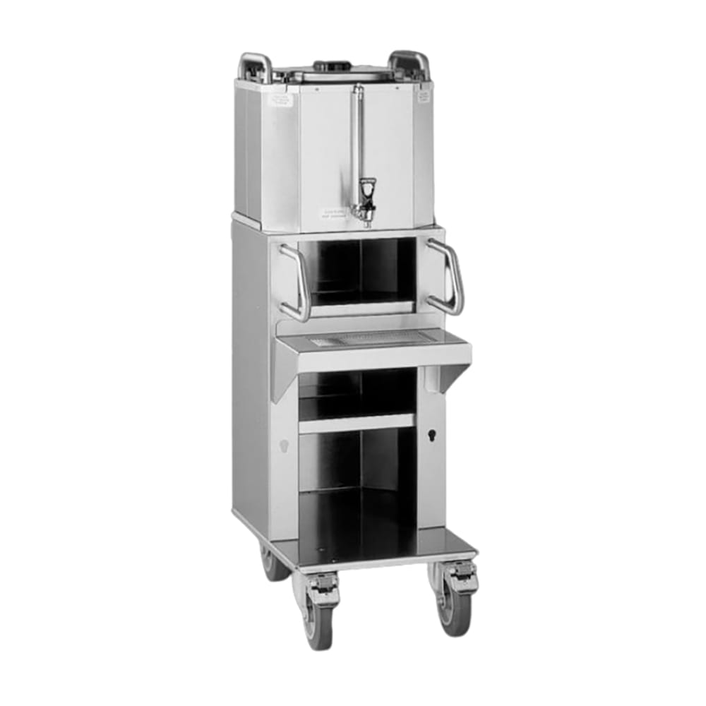 Fetco LBD-6C 6 gal LUXUS® Thermal Coffee Dispenser w/ Cart, Stainless Steel