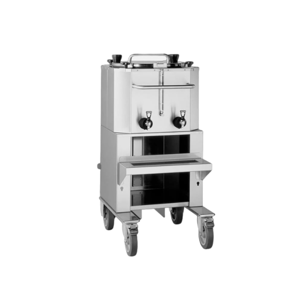 Fetco LBD-18 18 gal LUXUS® Thermal Coffee Dispenser w/ Cart, Stainless Steel