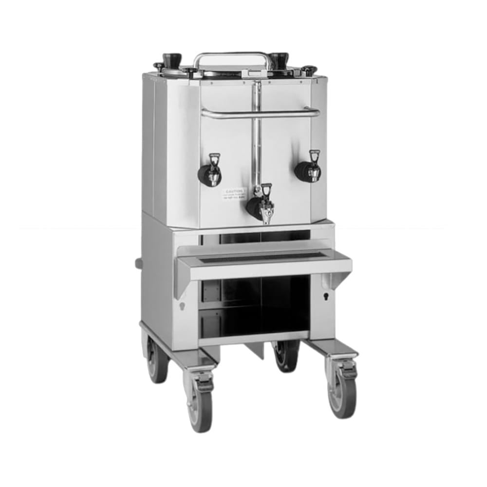 Fetco LBD-24 24 gal LUXUS® Thermal Coffee Dispenser w/ Cart, Stainless Steel
