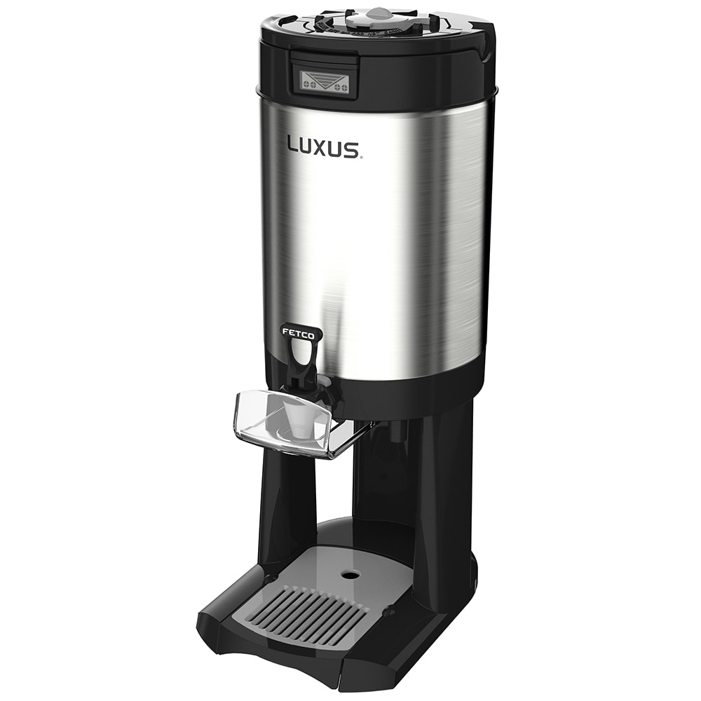 Fetco L4D-20 2 gal LUXUS® Thermal Coffee Dispenser, Black/Stainless Steel