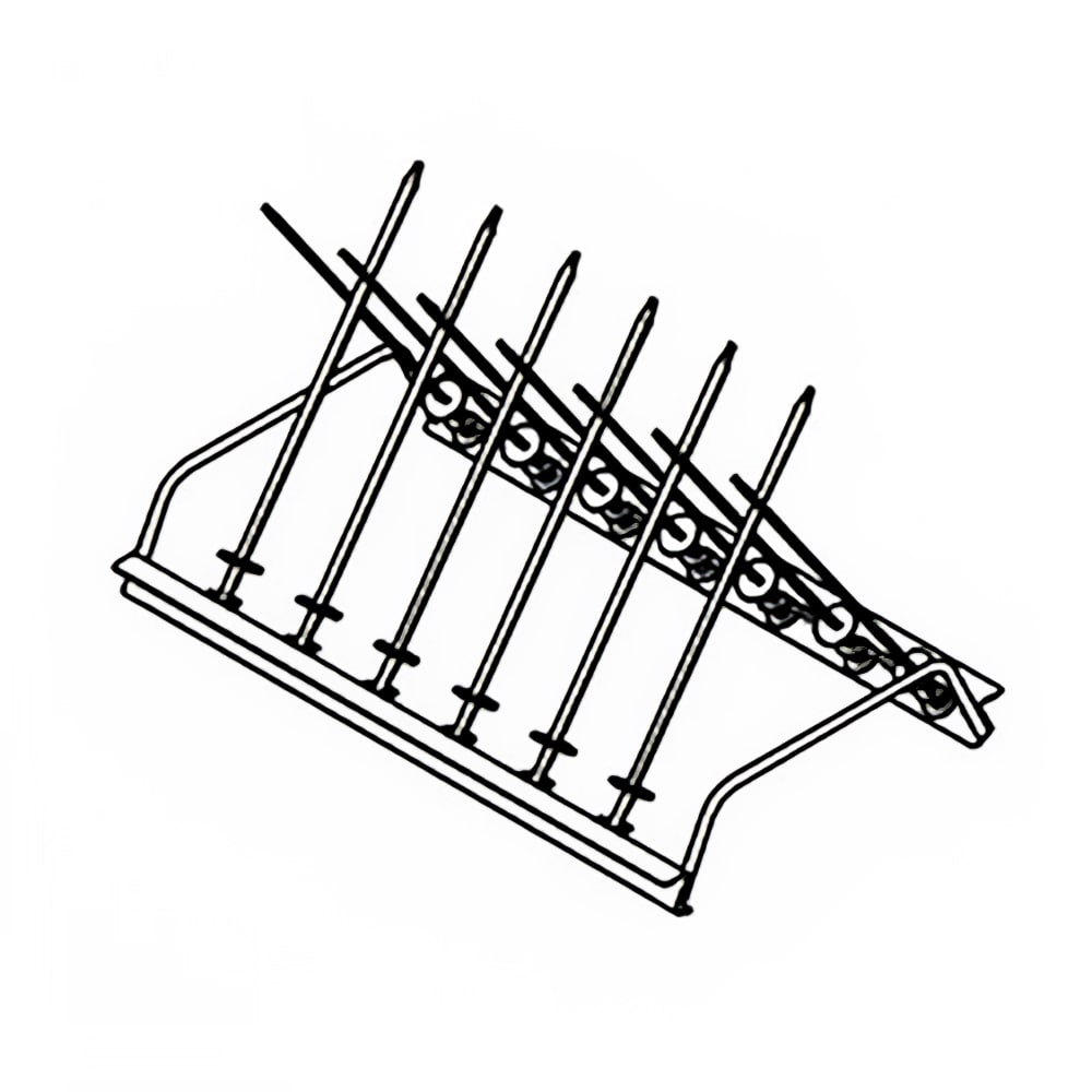 Convotherm 3317563 Spit Rack w/ (13) Skewers for 6.10, 10.10, & 20.10 Models