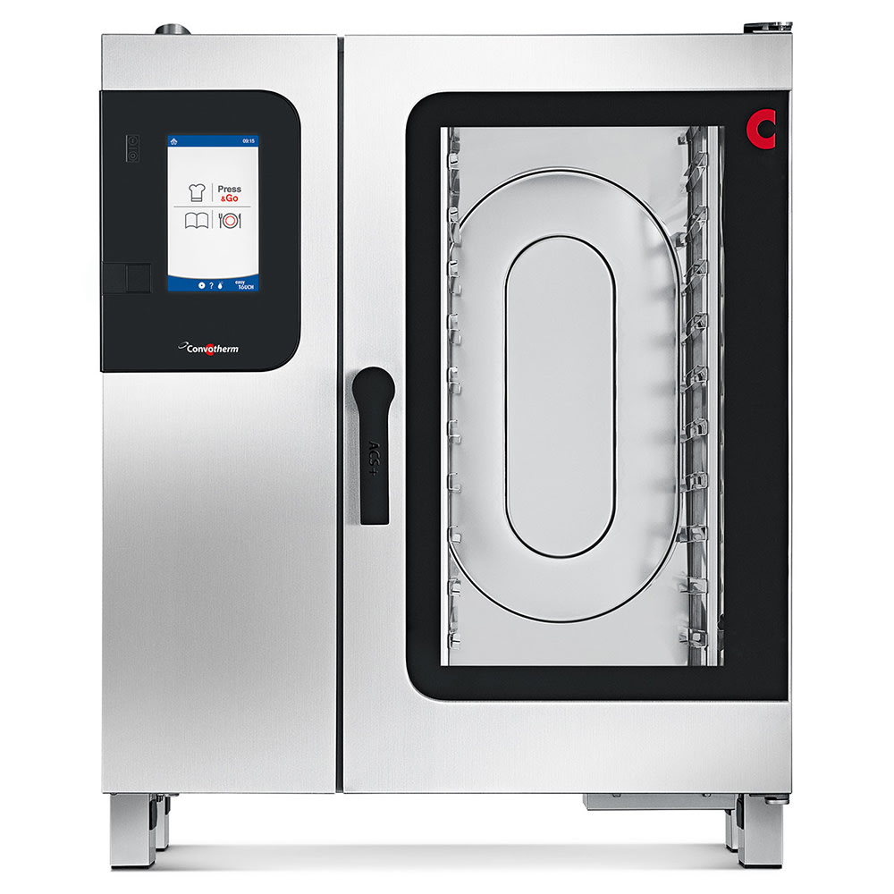Convotherm C4ET10.10ES DD Half Size Combi Oven - Boilerless, 208-240v/3ph