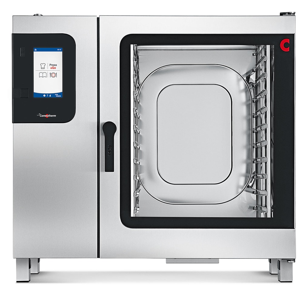 Convotherm C4ET10.20EB DD SMK Full Size Combi Oven - Boiler Based, 208v/3ph