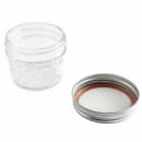 Ball 1440080400 4 oz Quilted Jelly Jar w/ Lid & Band - Regular Mouth thumbnail 4