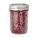Ball 1440081200 8 oz Quilted Jelly Jar w/ Lid & Band - Regular Mouth thumbnail 4