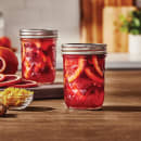 Ball 1440081200 8 oz Quilted Jelly Jar w/ Lid & Band - Regular Mouth thumbnail 6